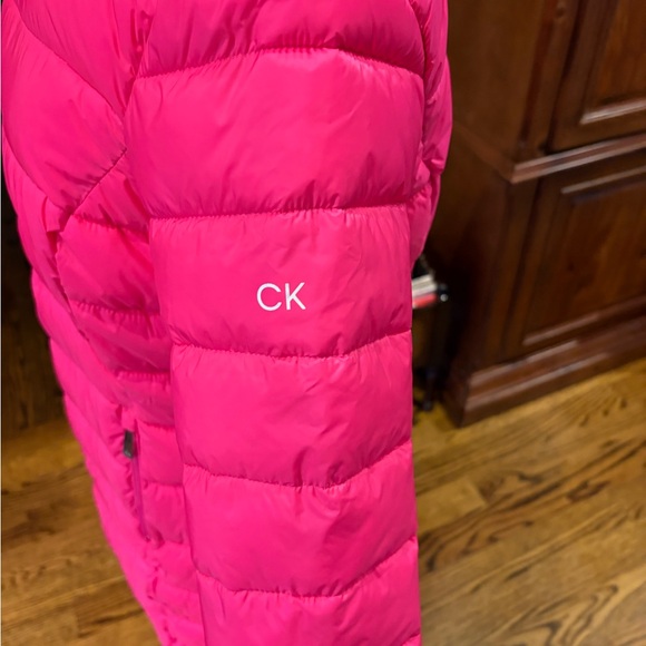Calvin Klein Packable Lightweight Puffer Coat - Size Large - Picture 4 of 10
